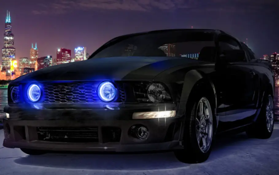 AURA DRL HALO RGB Ford Mustang 05-14