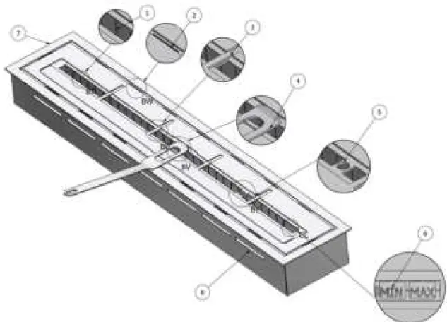 BIOPASJA A1100 Manual Bioethanol Burner 04