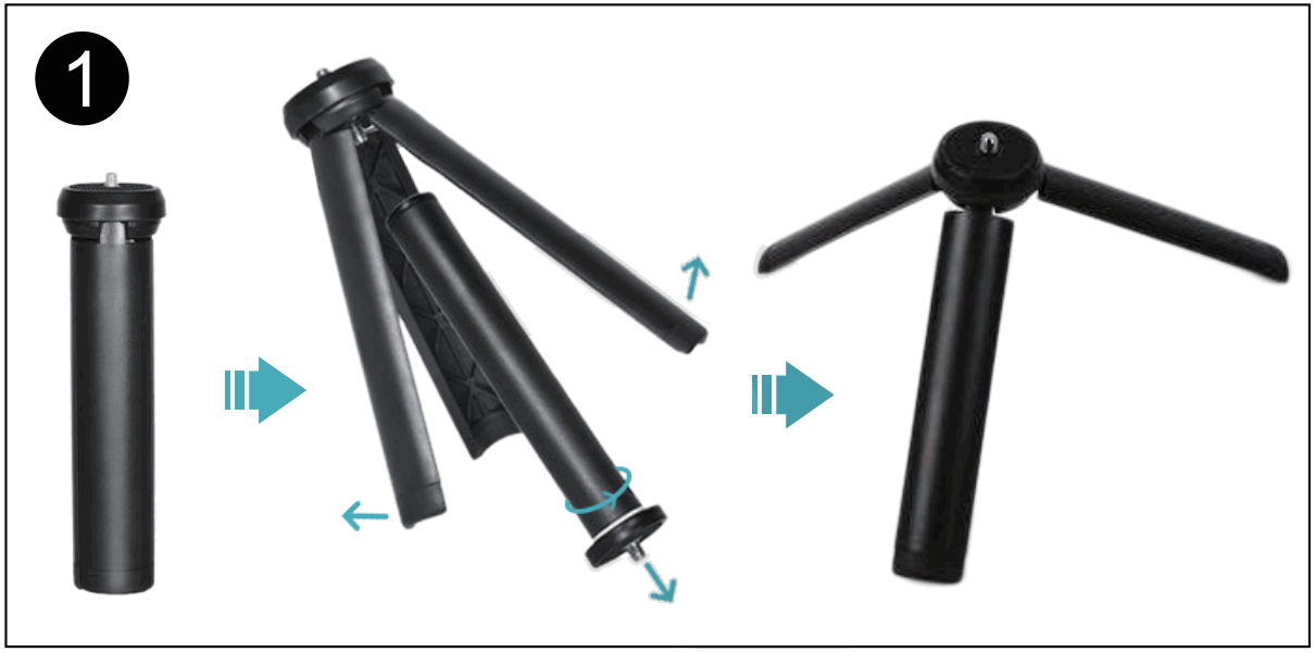 NEXIGO TRIPOD 02 Adjustable Selfie Stick Tripod - FIGURE 2