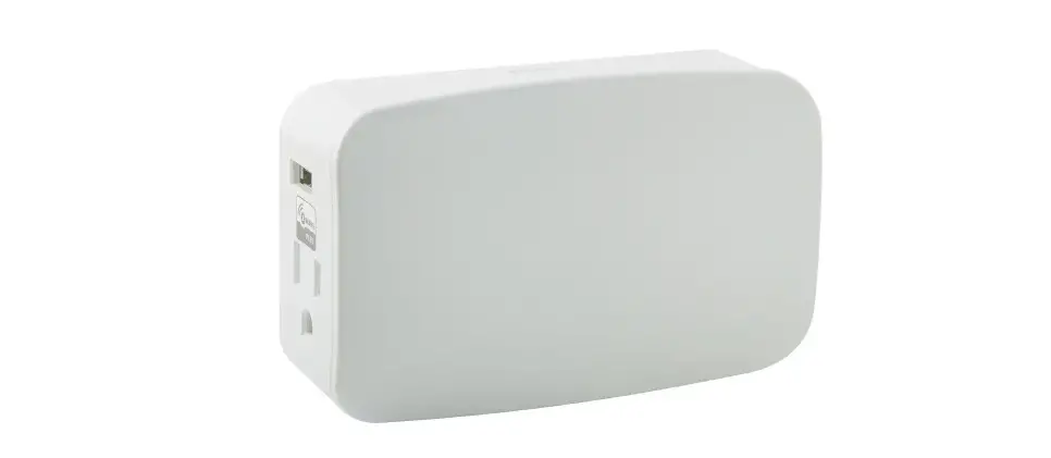 Jasco Products Company Plug-in Dual Smart Switch, Independant Control With Usb Charging 28176/zw4105 Manual