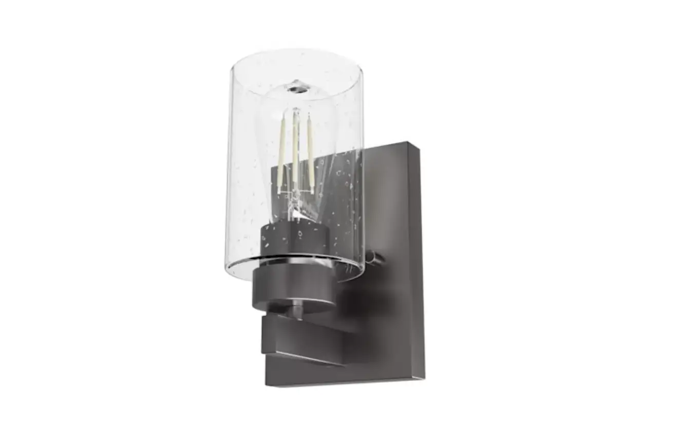 Hunter 13071 Hartland 1 Light Sconce Instruction Manual
