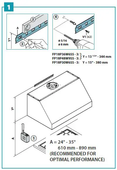 falmec FP18P30W6SS-3 Professional Hoods-fig-3