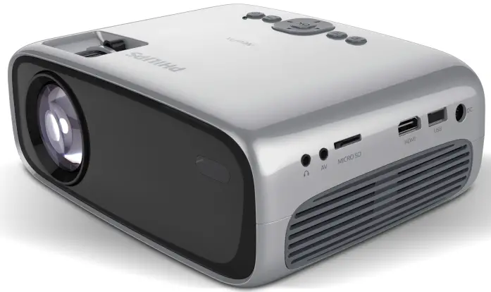 PHILIPS NPX442 INT NeoPix Easy Play home projector -