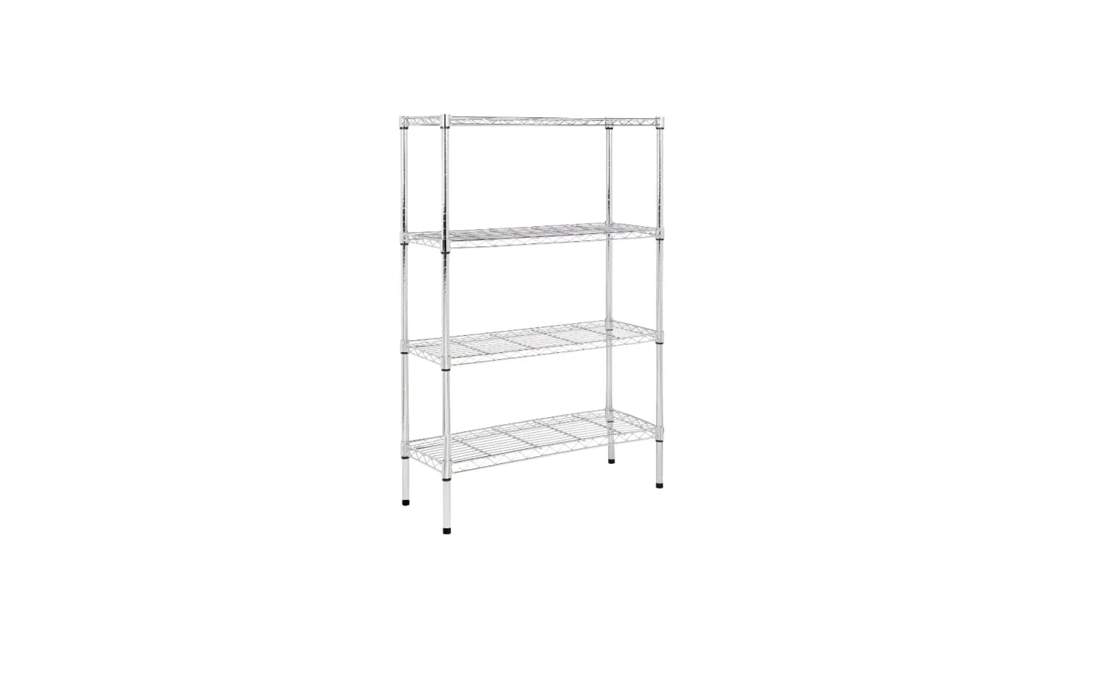 Amazon Basics B00nus53cy 4-shelf Shelving Unit User Manual