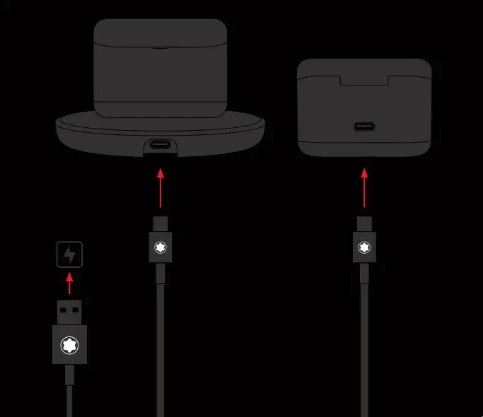 MONTBLANC MTB 03 In-Ear Headphones - Charge