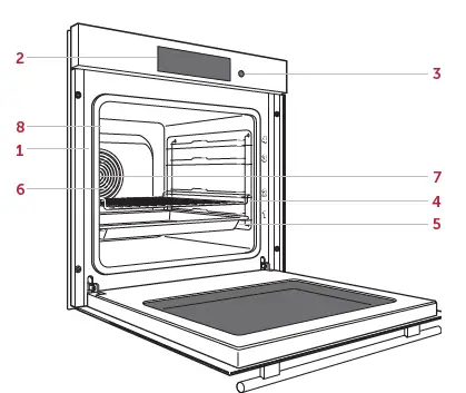WOLF 60 CM E Series Transitional Built-In Single Oven - 1