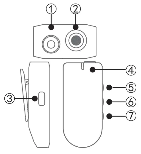ZGCINE ATOM Smartphone Wireless Lavalier Vlogging Microphone Kit - Figure 2