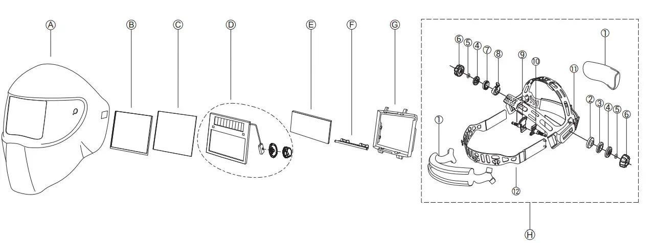 PARTS LIST & ASSEMBLY