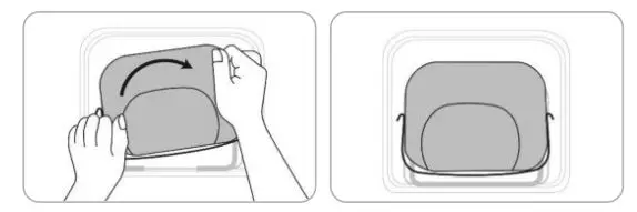 CUCKOO 100752102 Compact Automatic Bread Maker - Place the bread pan back into the bread maker