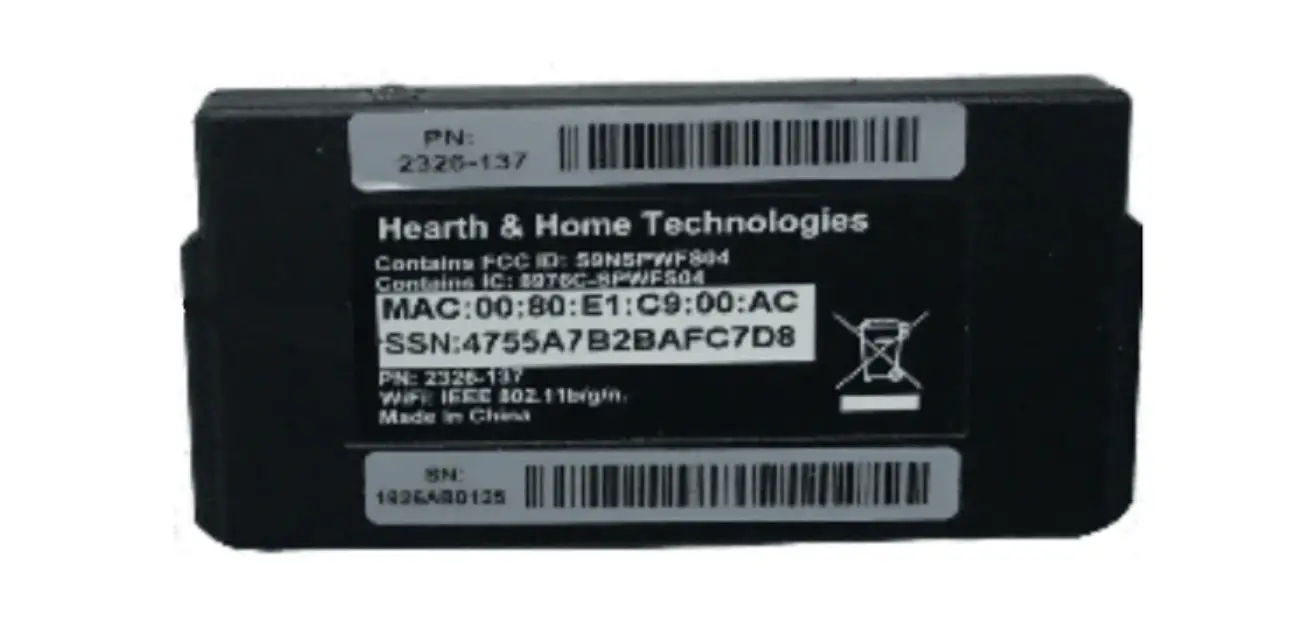 Hearth Home Ift-wfm Intellifire Wi-fi Module Instruction Manual