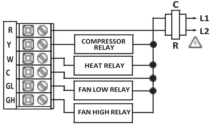 Amana MMW-2 Wireless Wall Thermostats fig 7