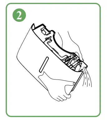 Emptying the Water Tank