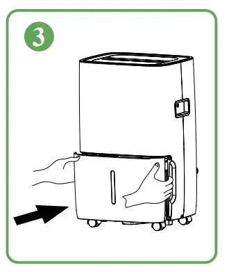 Emptying the Water Tank