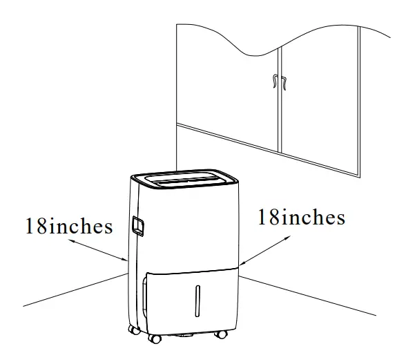 Storing the Dehumidifier
