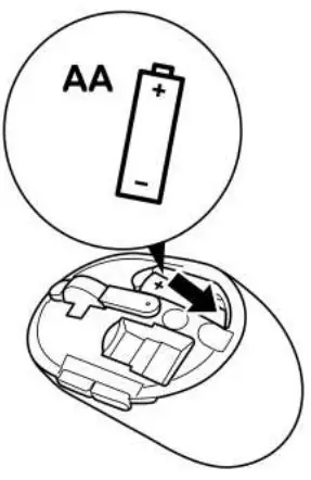 Setting up your wireless mouse