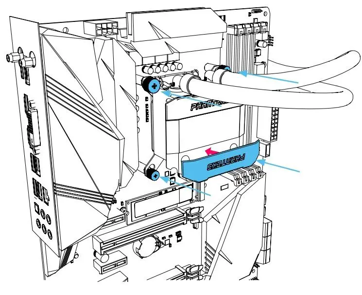 INSTALLING THE PUMP BLOCK