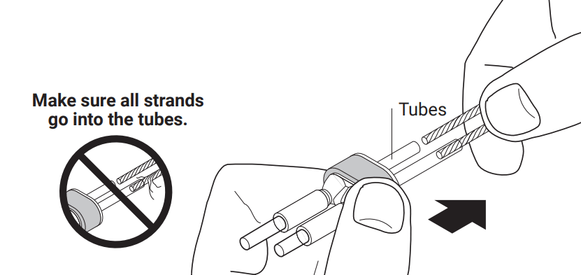 nVent RAYCHEM E-100-L-A High-Profile Lighted End Seal - tubes