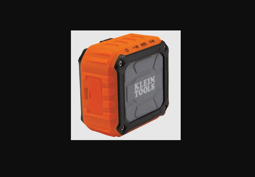 Klein Bluetooth Jobsite Speaker Aepjs-1 Instructions Klein Bluetooth Jobsite Speaker Aepjs-1 Instructions