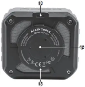 KLEIN Bluetooth Jobsite Speaker AEPJS-1 - BACK