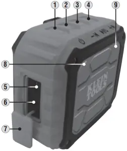 KLEIN Bluetooth Jobsite Speaker AEPJS-1 - FRONT