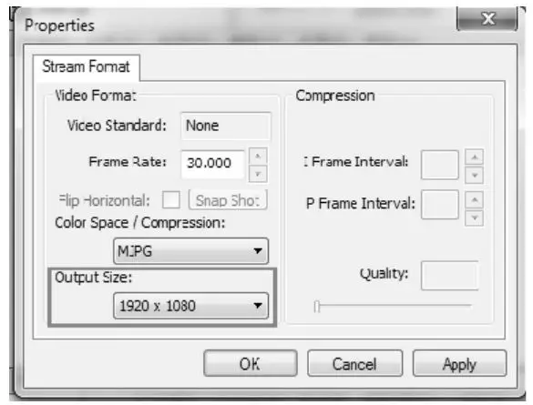 ALFATRON ALF-CMW 102 Separate Audio video Conference HD Camera - Video output size, select 1920x1080