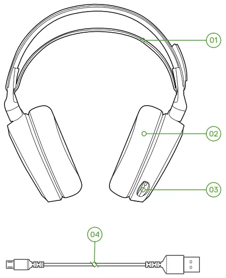 SteelSeries ARCTIS 9X Headset - PRODUCT OVERVIEW