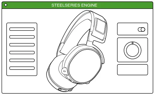 SteelSeries ARCTIS 9X Headset - STEELSERIES ENGINE