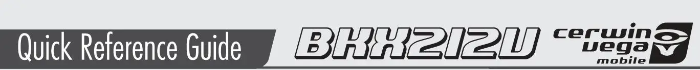 CERWIN-VEGA BKX7212S2 3000W Amplified Basskit Dual 12 inch Loaded Subwoofer User Guide