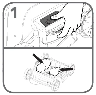 RE-INSTALLING FILTER BAGS FIGURE 1