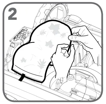 RE-INSTALLING FILTER BAGS FIGURE 2