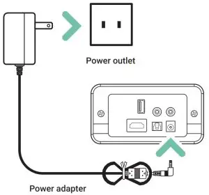 MAJORITY TETON-- Power adapter