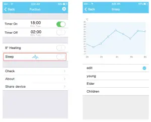 TESLA OSK102 Split Type Air Conditioner - Sleep