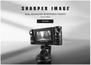 Sharper Image Dual Recording Windshield Camera