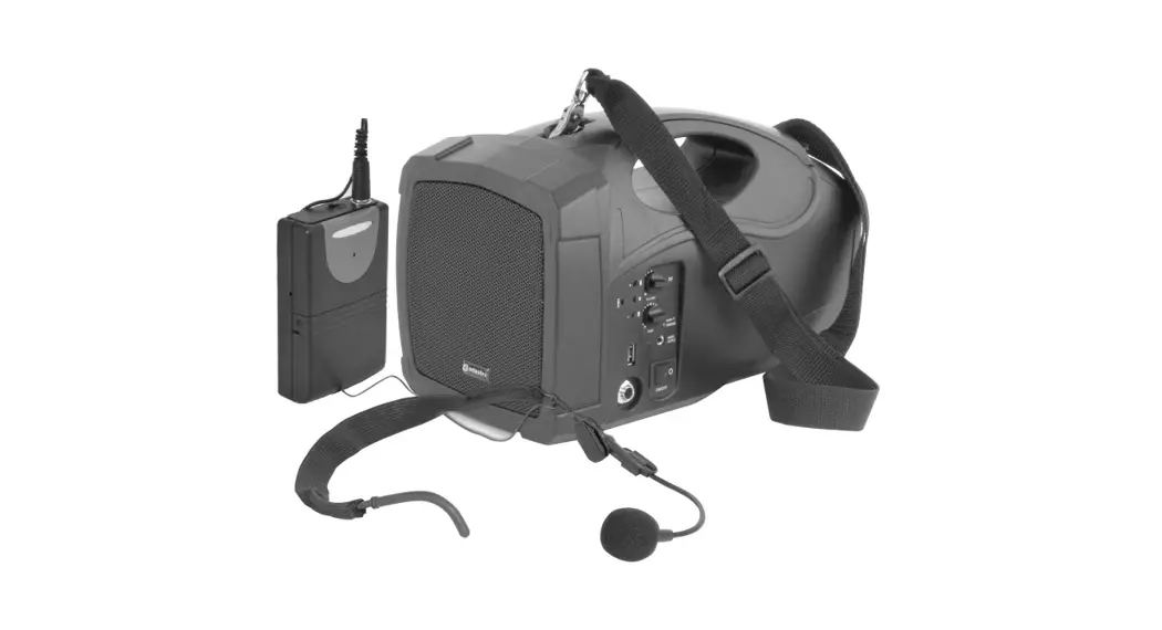 Adastra H25b Handheld Pa With Vhf Neckband Mic Usb And Bluetooth User Manual
