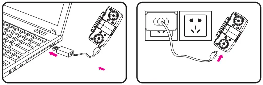 LENOXX FD1450 GPS Foldable Optical Flow Drone- Charge via computer