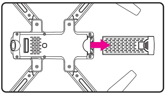 LENOXX FD1450 GPS Foldable Optical Flow Drone- Charging Steps
