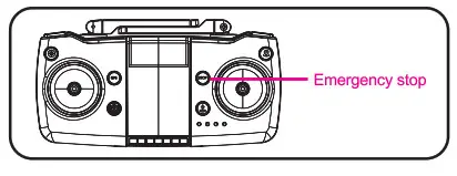 LENOXX FD1450 GPS Foldable Optical Flow Drone- Emergency stop