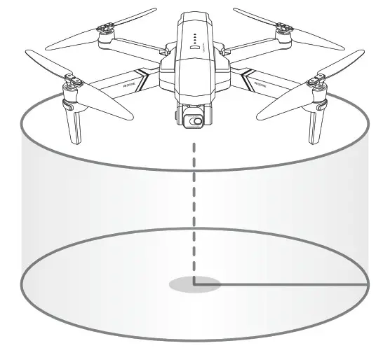 LENOXX FD1450 GPS Foldable Optical Flow Drone- Point of interest