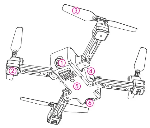 LENOXX FD1450 GPS Foldable Optical Flow Drone- ypur Drone