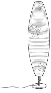IKEA SOLLEFTEA Floor Lamp