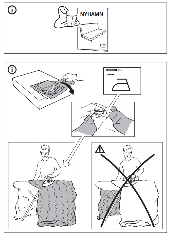 IKEA NYHAMN Sleeper Sofa - 05