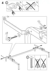 IKEA NYHAMN Sleeper Sofa - 4