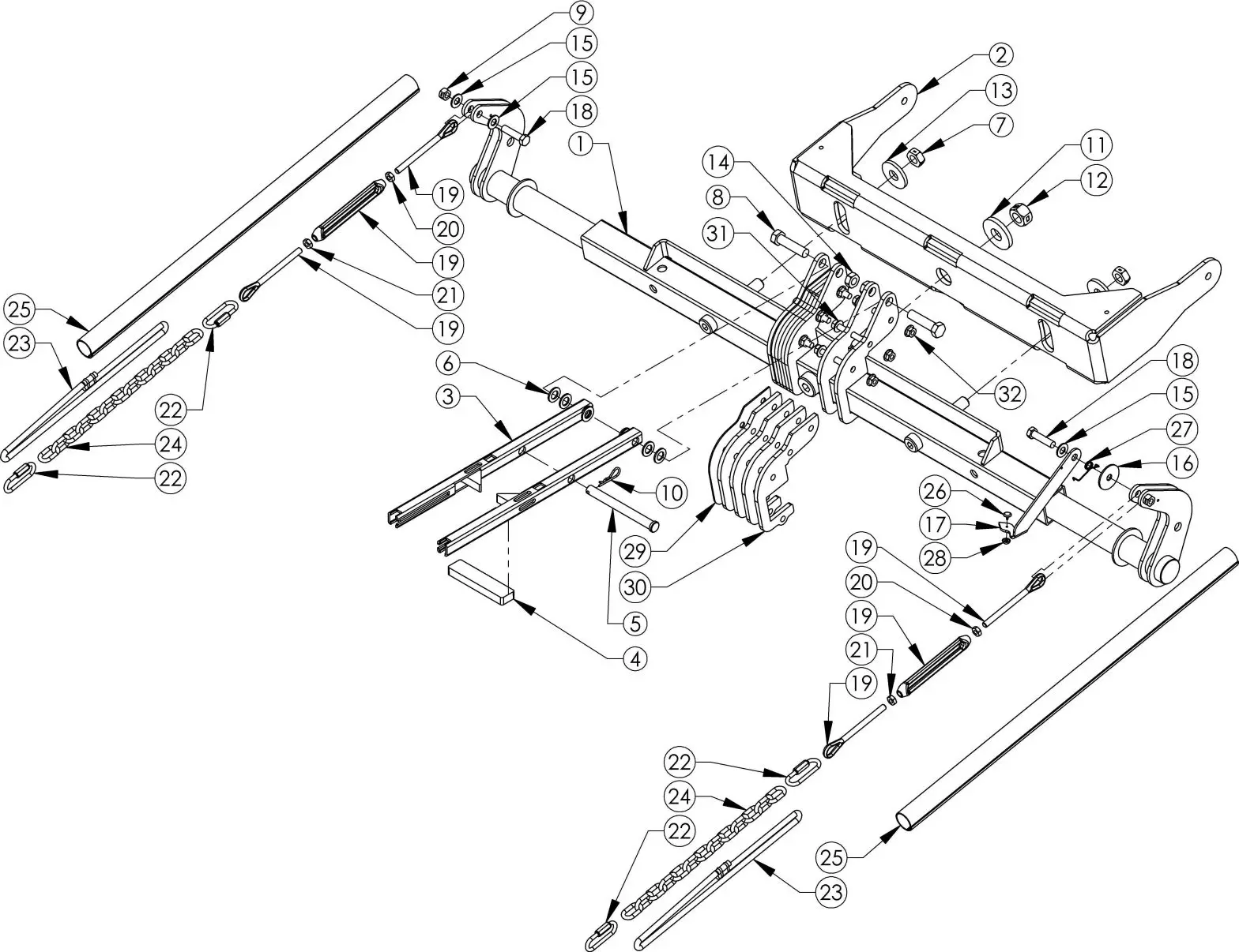Rocker Shaft Diagram