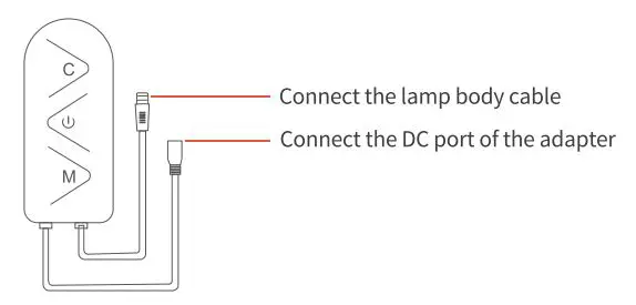MagiAcous FX100 RGB Floor Lamp Music Sync User Manual - Remote Control