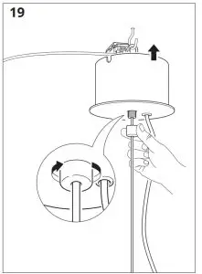 IKEA 404 518 73 SIMRISHAMN Chandelier 7 Armed - figure 22