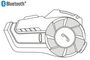 HYSNOX HY01 Helmet Bluetooth Intercom Headset---Helmet