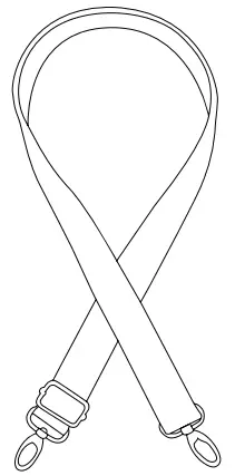 Tribit BTS35 Portable Wireless Speaker - strap