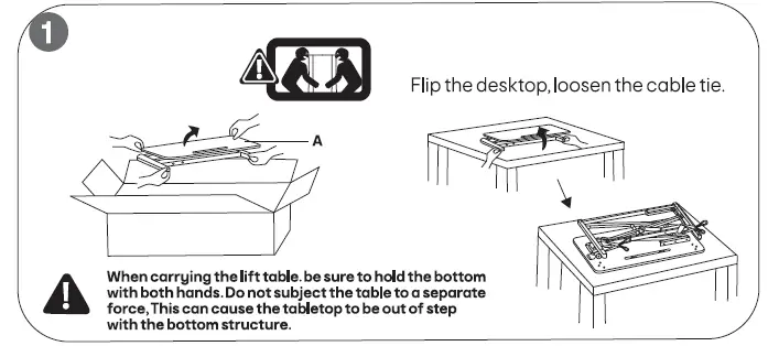 Kmart 43154098 Sit and Stand Desk FIG 4