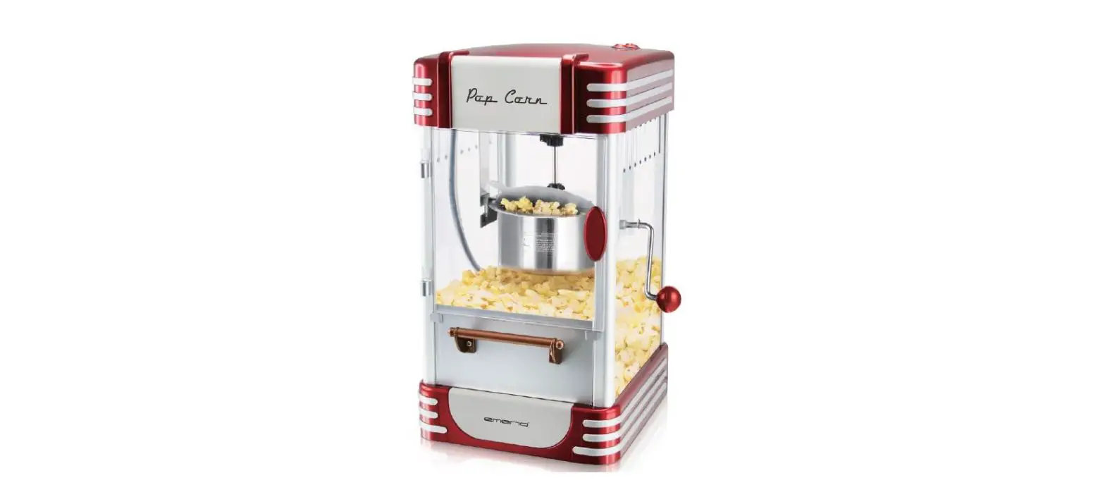 Emerio Pom-120650.1 Retro Popcorn Maker Instruction Manual