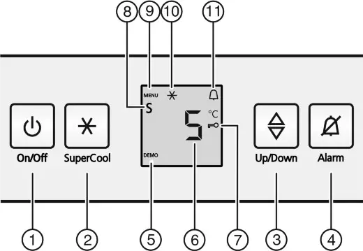 LIEBHERR Base Unit Fridge - Operation 1